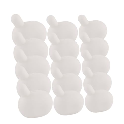 ibasenice 15 Stück Teiliges Silikon blaseneinsätze für DIY Quetschspielzeug Flexible Langlebige Innenersatzteile in Weiß Geeignet für Quetschpuppe Bubble Toy Herstellung rutschfest und ibasenice 15 Stück Teiliges Silikon blaseneinsätze für DIY Quetschspielzeug Flexible Langlebige Innenersatzteile in Weiß Geeignet für Quetschpuppe Bubble Toy Herstellung rutschfest und von ibasenice