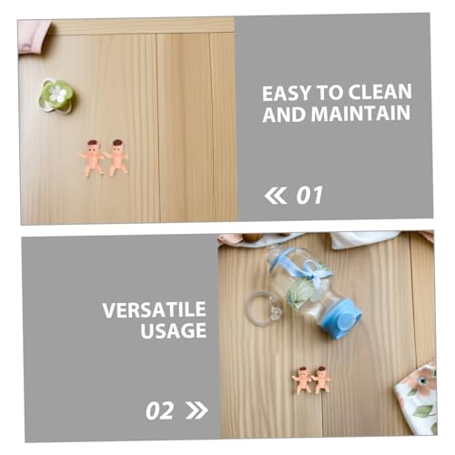 ibasenice 150 Stück Mini Babyfiguren aus Kunststoff Farbenfrohe Shower Dekorationen und Eiswürfelspiel Zubehör Langlebige Kuchen Topper und Partygeschenke für Jungen und Mädchen ibasenice 150 Stück Mini Babyfiguren aus Kunststoff Farbenfrohe Shower Dekorationen und Eiswürfelspiel Zubehör Langlebige Kuchen Topper und Partygeschenke für Jungen und Mädchen von ibasenice