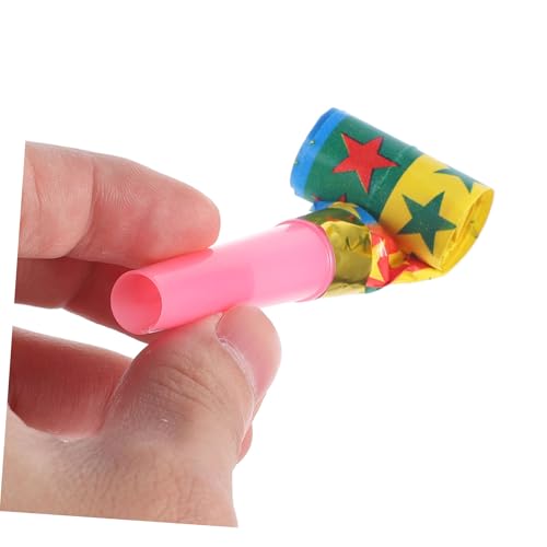 ibasenice 150 Stück Teiliges Party Pfeifen Bunte Tier-sound Noisemaker Sichere Kunststoff-drachenblasen Farbenfrohe Geburtstagsfeier Spielzeugpfeifen für Kindergruppen von ibasenice