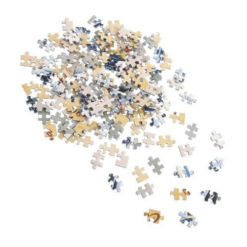 ibasenice 150-teiliges Mini-Puzzle Für Erwachsene Papier-Puzzle-Set Wellenmuster Kreativ Pädagogisch Wertvoll Für Den Menschen von ibasenice