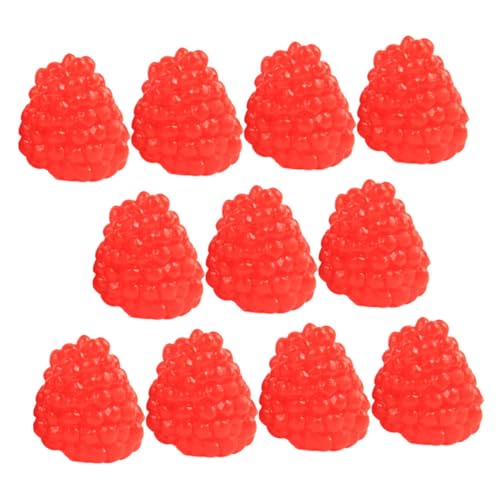 ibasenice 15 Stücke Gefälschte Himbeeren Simulation Obst Für Decor Fotografie Requisiten von ibasenice