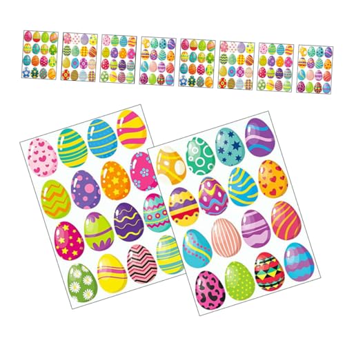 ibasenice 16 Blatt Osteraufkleber für Sticker mit Verschiedenen Designs für Ostern Geburtstagsfeiern und Dekoration Selbstklebend Einfach Anzubringen Lebendige Farben Langlebig und ibasenice 16 Blatt Osteraufkleber für Sticker mit Verschiedenen Designs für Ostern Geburtstagsfeiern und Dekoration Selbstklebend Einfach Anzubringen Lebendige Farben Langlebig und von ibasenice