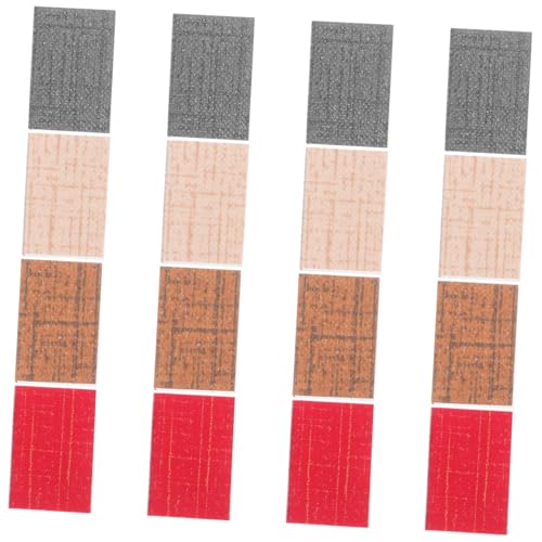 ibasenice 16 Stück Maßstab mit Funktionalen zum Umblättern Realistische Miniaturbücher für Puppenhaus-Regale für Schlafzimmer Bibliothek und Arbeitszimmer-Dekoration von ibasenice