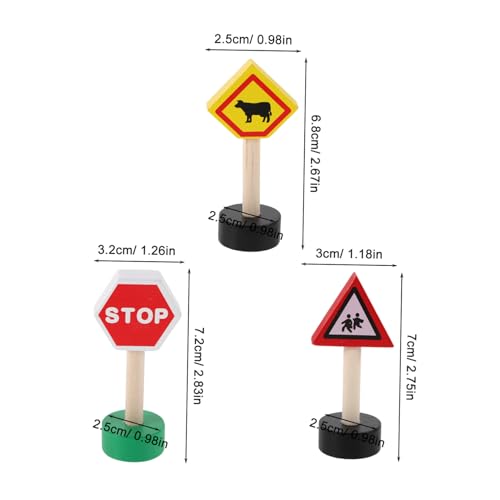 ibasenice 16 Stück Teiliges Mini Holz verkehrszeichen spielset für Pädagogische Straßenverkehrsschilder Motorikfördernd Fantasieanregendes Rollenspiel Frühe Verkehrssicherheit für ibasenice 16 Stück Teiliges Mini Holz verkehrszeichen spielset für Pädagogische Straßenverkehrsschilder Motorikfördernd Fantasieanregendes Rollenspiel Frühe Verkehrssicherheit für von ibasenice