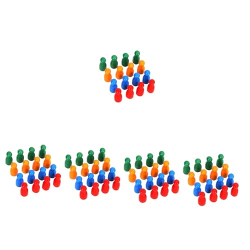 ibasenice 160 Stck Teiliges Holzspielsteine für Brettspiele Stabile und Glatte Spielfiguren in Rot Blau Grün Gelb Vielseitige Schach und Tabletop Spielkomponenten für Familien ibasenice 160 Stck Teiliges Holzspielsteine für Brettspiele Stabile und Glatte Spielfiguren in Rot Blau Grün Gelb Vielseitige Schach und Tabletop Spielkomponenten für Familien von ibasenice
