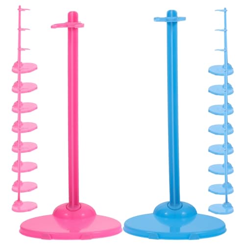 ibasenice Puppenständer Für Mädchen Spielzeug-präsentationsständer 18-teilig Puppenhalter Clip-Taille Modischer Ständer Für 11 5-Zoll-Puppen Und Stabil von ibasenice