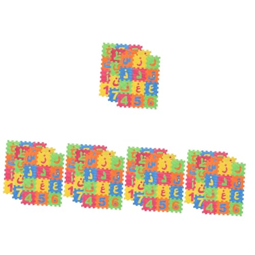 ibasenice 180 STK Arabische Matten bodenmatte Kinder teppiche Schaumstoffmatten Spielmatten für den Boden Spielzeug puzzlekleber Puzzle-Letter-Matte-Puzzle Baby-Lernmatte Kleinkind Gamepad von ibasenice