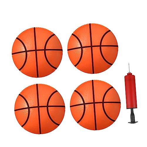ibasenice Aufblasbarer Kleiner Basketball für Kinder PVC Verschleißfest Eltern Kind Spielzeug Indoor und Outdoor von ibasenice