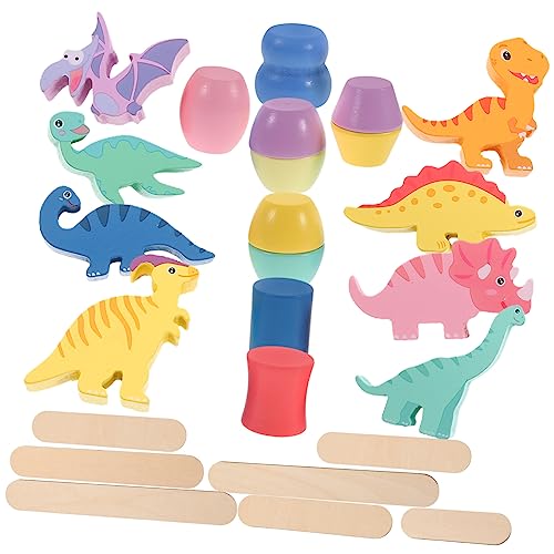 ibasenice 1Satz Dinosaurier Stapelspielzeug Für Pädagogisches Balancespielzeug Aus Bunten Blöcken Hand Augen Koordination Und Motorischen Fähigkeiten Für Frühes Lernen ibasenice 1Satz Dinosaurier Stapelspielzeug Für Pädagogisches Balancespielzeug Aus Bunten Blöcken Hand Augen Koordination Und Motorischen Fähigkeiten Für Frühes Lernen von ibasenice