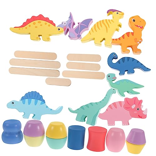 ibasenice 1Satz Dinosaurier Stapelspielzeug Für Teiliges Aus Freiem Material Fördert Hand Auge Koordination Und Feinmotorik Für Frühes Lernen Und Kreatives ibasenice 1Satz Dinosaurier Stapelspielzeug Für Teiliges Aus Freiem Material Fördert Hand Auge Koordination Und Feinmotorik Für Frühes Lernen Und Kreatives von ibasenice