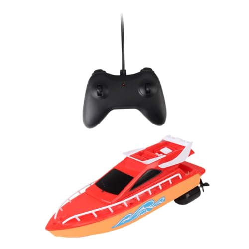 ibasenice 1Satz Hochgeschwindigkeits Rc Boot für Ferngesteuertes Wasserboot für Pools und Seen Langlebiges Design Einfache Steuerung ohne Batterien von ibasenice