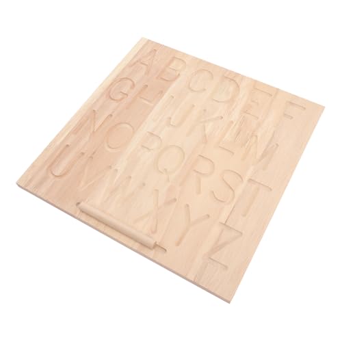 ibasenice Holzbuchstaben Übungsbrett für Kinder Doppelseitige Alphabet Tracing Tafel mit Schreibwerkzeug Montessori Lernspielzeug zur Feinmotorik und Hand Auge Koordination ibasenice Holzbuchstaben Übungsbrett für Kinder Doppelseitige Alphabet Tracing Tafel mit Schreibwerkzeug Montessori Lernspielzeug zur Feinmotorik und Hand Auge Koordination von ibasenice