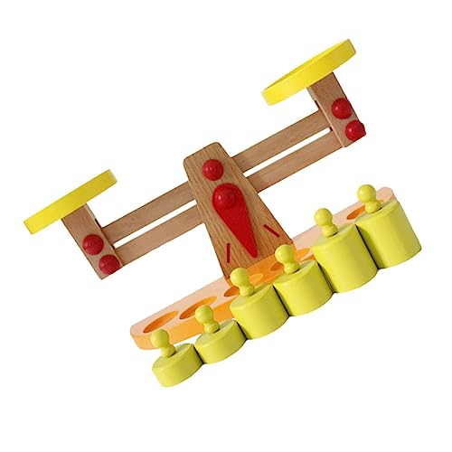ibasenice 1Satz Holz Für Kreatives Lernspielzeug Gleichgewicht Kreativität Und Mathematischen Fähigkeiten Für Frühkindliche Bildung Und Spielspaß von ibasenice