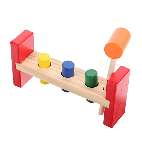 ibasenice 1satz Frühen Lernspielzeugen Buntes Holzspielzeug Für Kleinkinder Kognitive Klopfspielzeug Für Hand-Augen-koordination Pädagogisches Spielzeug Entwicklung Von Feinmotorik Und ibasenice 1satz Frühen Lernspielzeugen Buntes Holzspielzeug Für Kleinkinder Kognitive Klopfspielzeug Für Hand-Augen-koordination Pädagogisches Spielzeug Entwicklung Von Feinmotorik Und von ibasenice