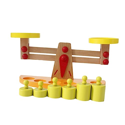 ibasenice 1Satz Holz Waagschale Lernspielzeug Für Kreatives Gleichgewichtsspielzeug Rechenfähigkeiten Und des Gleichgewichtssinns Für Frühkindliche Bildung Und Spaß Beim ibasenice 1Satz Holz Waagschale Lernspielzeug Für Kreatives Gleichgewichtsspielzeug Rechenfähigkeiten Und des Gleichgewichtssinns Für Frühkindliche Bildung Und Spaß Beim von ibasenice