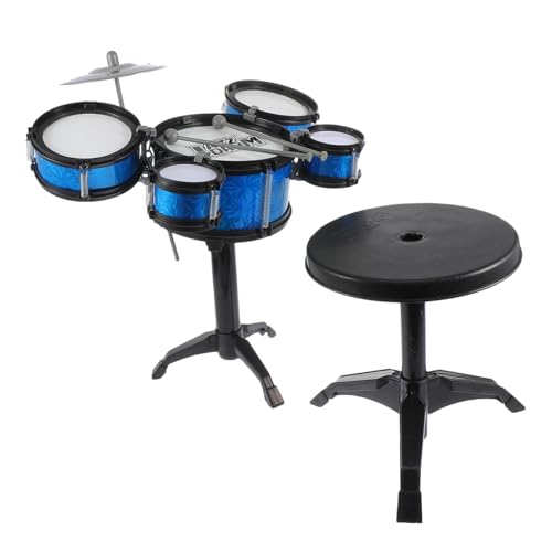 ibasenice 1Satz Kreatives Schlagzeug Set Pädagogisches Für Trommeln Und Stöcken Instrument Kreativität Und Musikalität Kleine Musiker von ibasenice