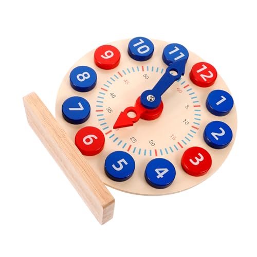 ibasenice 1Satz Lernuhr Holzspielzeug Simuliertes Uhrenspielzeug für Kleinkinder und Nummernerkennung Interaktives Lernspielzeug Intellektuellen Entwicklung ibasenice 1Satz Lernuhr Holzspielzeug Simuliertes Uhrenspielzeug für Kleinkinder und Nummernerkennung Interaktives Lernspielzeug Intellektuellen Entwicklung von ibasenice