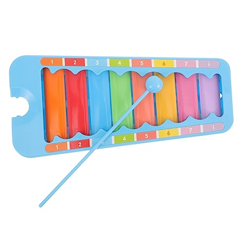 ibasenice 1Satz Musikalisches Percussion Instrument für Xylophon mit Mallets Musikspielzeug zur Frühkindlichen Vielseitig Einsetzbar und Sicher der Anwendung von ibasenice