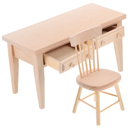 ibasenice 1Satz Puppenhaus Mini Computer Stuhl Zubehör für Puppenhaus Dekoration Fördert Kreativität und Praktische Fähigkeiten von ibasenice