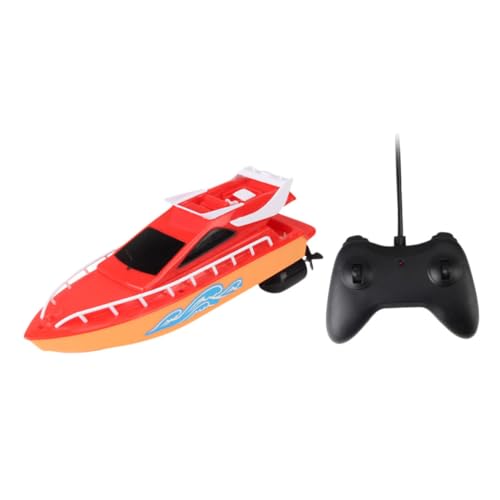 ibasenice 1Satz Wasserdichtes Ferngesteuertes Speedboat für Hochgeschwindigkeits Rc Boot mit Effizientem Motor für Wasserabenteuer ohne Batterien von ibasenice