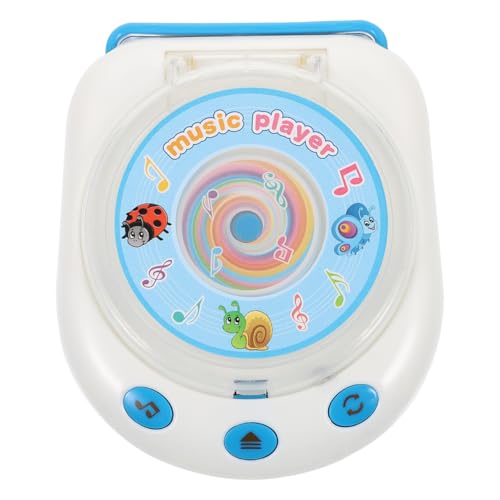ibasenice Kinder CD-Player Spielzeug für zu Hause Musikspieler Kinderspielzeug Spielzeuge Kindergeschenk CD-Player aus Kunststoff scheinen von ibasenice