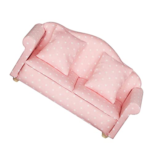 ibasenice 1Stk Mini-Sofa deko wohnzimmermöbel Sofa pink Spielzeugmöbel Puppenhaus Dekoration Modellsofa Sofamodell aus Holz. Desktop- Zubehör für Spielhausmöbel Stoff Rosa ibasenice 1Stk Mini-Sofa deko wohnzimmermöbel Sofa pink Spielzeugmöbel Puppenhaus Dekoration Modellsofa Sofamodell aus Holz. Desktop- Zubehör für Spielhausmöbel Stoff Rosa von ibasenice