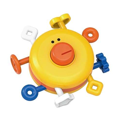 ibasenice 1Stk Musik mit Fingerdruck für kinderspielzeug Fine Workmanship Toy spielsachen für Kid Toys babyspielzeug Handspielzeug Bildungsspielzeug Plastik Yellow von ibasenice