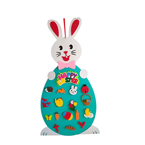 ibasenice 1Stk Osterspiel-Hängedekoration kinderspielzeug ostern easter egg decoration easter toys Kidcraft-Spielset Osterspielzeug Anhänger mit Osterspiel Ostern-DIY-Kaninchenspielzeug ibasenice 1Stk Osterspiel-Hängedekoration kinderspielzeug ostern easter egg decoration easter toys Kidcraft-Spielset Osterspielzeug Anhänger mit Osterspiel Ostern-DIY-Kaninchenspielzeug von ibasenice