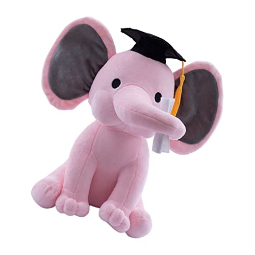ibasenice 1Stk Plüschtier Animal Figures lauch Kuscheltier Puppen Geburtstags pluscheltier Toy Dolls Abschluss Plüschpuppe Abschluss-Elefanten- PP Baumwolle Rosa ibasenice 1Stk Plüschtier Animal Figures lauch Kuscheltier Puppen Geburtstags pluscheltier Toy Dolls Abschluss Plüschpuppe Abschluss-Elefanten- PP Baumwolle Rosa von ibasenice