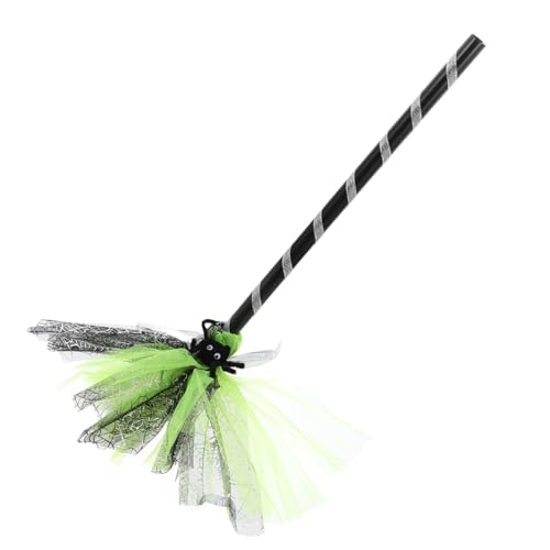 ibasenice 1Stk Zauberer Besen Halloween Halloween mitgebsel deko für Halloween besenstiele Tassen Kostüm für Mädchen Hexenrequisite für Halloween-Requisite Stoff Green ibasenice 1Stk Zauberer Besen Halloween Halloween mitgebsel deko für Halloween besenstiele Tassen Kostüm für Mädchen Hexenrequisite für Halloween-Requisite Stoff Green von ibasenice