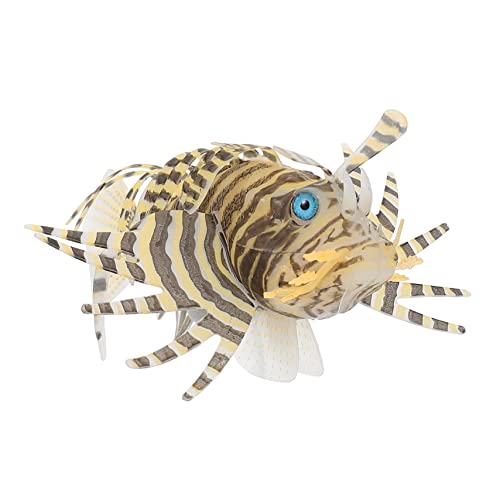 ibasenice Aquarium Kunstfisch Ornament Gummi Fisch Dekor Kreative Aquarium Dekoration Für Fischbecken Und Becken Landschaftseffekt von ibasenice