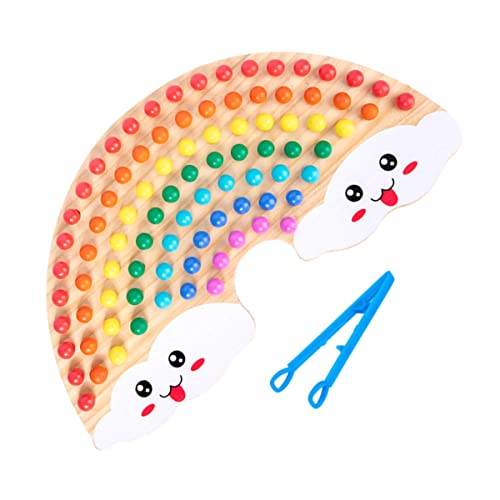 ibasenice 1satz Holz Clip Beads Spielzeug Für Montessori Lernspiel Motorik Und Farberkennung Brettspiel Für Vorschüler Zur Entwicklung Von Kreativität Und Hand-Augen-koordination ibasenice 1satz Holz Clip Beads Spielzeug Für Montessori Lernspiel Motorik Und Farberkennung Brettspiel Für Vorschüler Zur Entwicklung Von Kreativität Und Hand-Augen-koordination von ibasenice