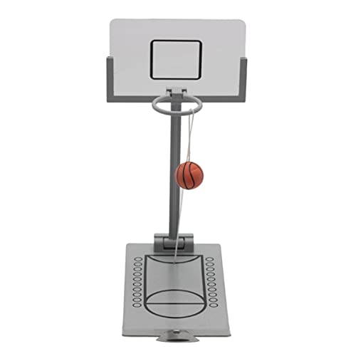 ibasenice Basketball-dekompressionsspielzeug – Desktop-basketballkorb Tragbares Basketballnetz Seilverbindung Mit Schwerer Textur Sicher Für Kinder Und Erwachsene ibasenice Basketball-dekompressionsspielzeug – Desktop-basketballkorb Tragbares Basketballnetz Seilverbindung Mit Schwerer Textur Sicher Für Kinder Und Erwachsene von ibasenice