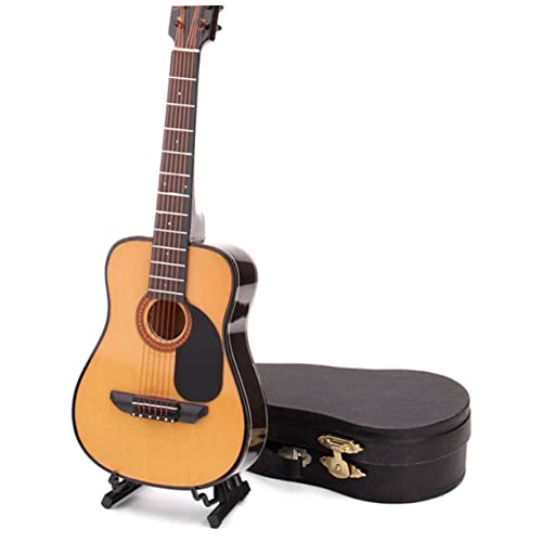 ibasenice Mini-Gitarren- 20 cm Mini-Gitarre Realistisches Musikinstrument Für Heimdekoration Geburtstag von ibasenice