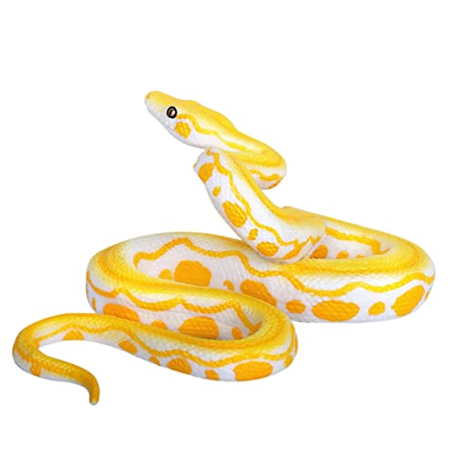 ibasenice 1stk Goldenes Python- Realistische Schlange Falsche Schlange Gruseliges Tierspielzeug Simulationsschlange Kniffliges Schlangenspielzeug Boa-Modell Yellow PVC ibasenice 1stk Goldenes Python- Realistische Schlange Falsche Schlange Gruseliges Tierspielzeug Simulationsschlange Kniffliges Schlangenspielzeug Boa-Modell Yellow PVC von ibasenice