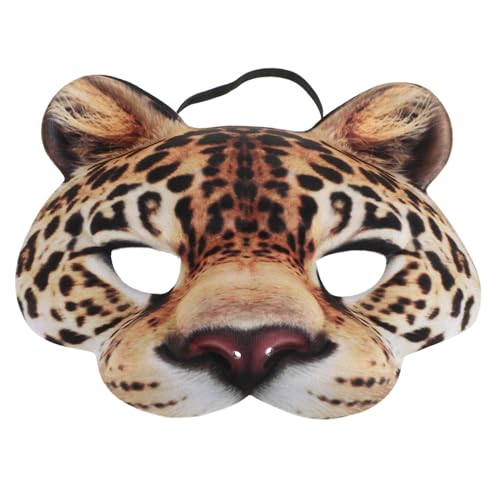 ibasenice 1stk Halloween-maske Haustier Schwarzes Halloween Mantel Bühnenauftrittsmaske Abziehmaske Maskerade Augenmaske Frauen Ratte Tierkostüm Für Erwachsene Neuheit Halloween Brown Eva von ibasenice