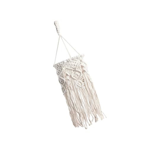 ibasenice 1stk Lampenschirm Abdeckung Handgefertigte Makramee-leuchte Rattan Schreibtischlampe Gefälscht Hängende Wanddekoration Dekorationen Schattierungen Tapisserie Baumwolle Weiß ibasenice 1stk Lampenschirm Abdeckung Handgefertigte Makramee-leuchte Rattan Schreibtischlampe Gefälscht Hängende Wanddekoration Dekorationen Schattierungen Tapisserie Baumwolle Weiß von ibasenice