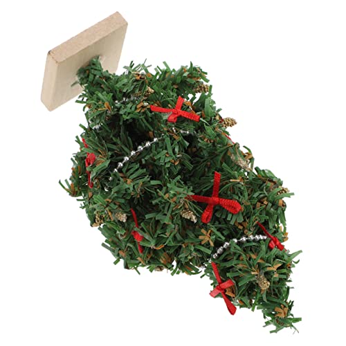 ibasenice Miniatur-Weihnachtsbaum Mini- - Holz Nylon Basteln ibasenice Miniatur-Weihnachtsbaum Mini- - Holz Nylon Basteln von ibasenice