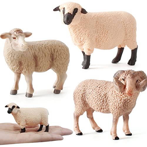 ibasenice 1stk Schaf-Modell Tierspielzeug Figur Bauernspielzeug Ornament Lamm Babyspielzeug Tiere Bauernhof Kind Für Ziegen Beige ibasenice 1stk Schaf-Modell Tierspielzeug Figur Bauernspielzeug Ornament Lamm Babyspielzeug Tiere Bauernhof Kind Für Ziegen Beige von ibasenice