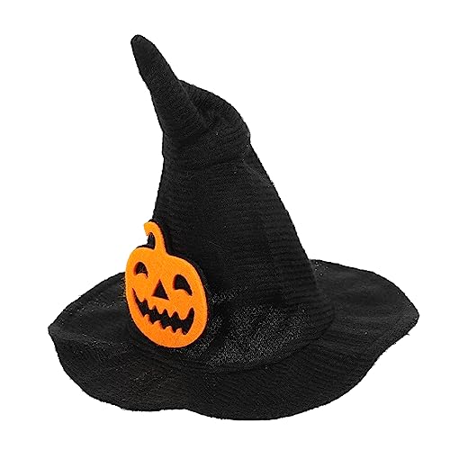 ibasenice 1stück Halloween Kürbis Hut Für Hunde Und Katzen Niedliche Hexenmütze Für Halloween-feiern Und Fotoshootings Dekorative Tierkopfbedeckung Mit Für Festliche Anlässe von ibasenice