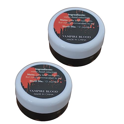 ibasenice 2 Karton Halloween-Plasmapaste Vampir-Cosplay Make-up-Blut Halloween Fake Blood Halloween Costumes künstliches Blutplasma Horror Kunstblut Lebensmittelfarbe rot ibasenice 2 Karton Halloween-Plasmapaste Vampir-Cosplay Make-up-Blut Halloween Fake Blood Halloween Costumes künstliches Blutplasma Horror Kunstblut Lebensmittelfarbe rot von ibasenice