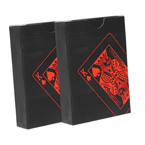 ibasenice 2 Kisten Pokertisch Brettspielkarten Spiel Für Partygeschenk Zum Thema Poker 2-Spieler- Karten Werfen Tragbare Karten Kartenspiele Für Spiel Jetons Plastik ibasenice 2 Kisten Pokertisch Brettspielkarten Spiel Für Partygeschenk Zum Thema Poker 2-Spieler- Karten Werfen Tragbare Karten Kartenspiele Für Spiel Jetons Plastik von ibasenice