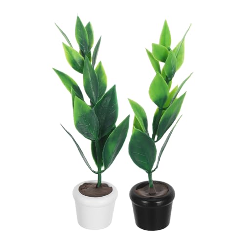 ibasenice 2 Miniatur Pflanzenfiguren Mini Bonsai Figuren Ornament Miniatur Mini Landschaftsornamente Mikrolandschaftsdekor Topfpflanzendekor Kunststoff ibasenice 2 Miniatur Pflanzenfiguren Mini Bonsai Figuren Ornament Miniatur Mini Landschaftsornamente Mikrolandschaftsdekor Topfpflanzendekor Kunststoff von ibasenice