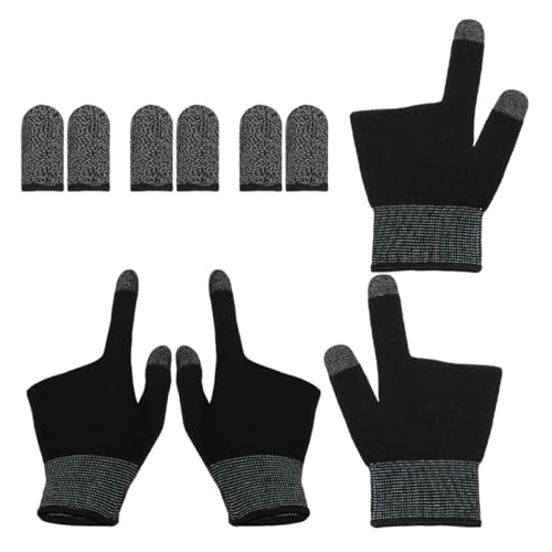 ibasenice 2 Paar Spiel Handschuhe Reinigungsbürste für Disketten Fäustlinge Gadgets Mobile Gaming Zubehör für Spiele professionelle Gaming-Handschuhe Gaming-Fingerhülle Nylon ibasenice 2 Paar Spiel Handschuhe Reinigungsbürste für Disketten Fäustlinge Gadgets Mobile Gaming Zubehör für Spiele professionelle Gaming-Handschuhe Gaming-Fingerhülle Nylon von ibasenice