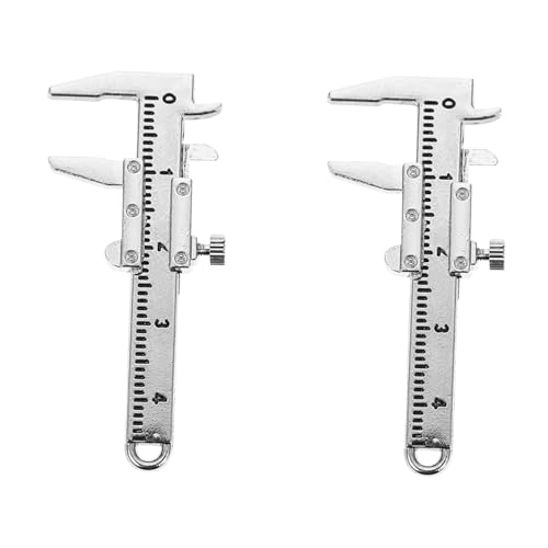 ibasenice 2 STÜCK Miniatur Schieblehre Mini Vernier Caliper Ornament für Puppenhaus Zubehör Detailreiche und Dekorationsobjekte Langlebig Kreativ für Miniaturszenen und Spielspaß ibasenice 2 STÜCK Miniatur Schieblehre Mini Vernier Caliper Ornament für Puppenhaus Zubehör Detailreiche und Dekorationsobjekte Langlebig Kreativ für Miniaturszenen und Spielspaß von ibasenice