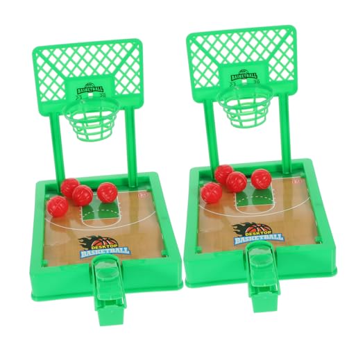 ibasenice 2er-Pack Basketballspielzeug Für Kinder Lernspielzeug Für Das Gehirn Basketball Für Kinder Interaktives Desktop-Spiel von ibasenice