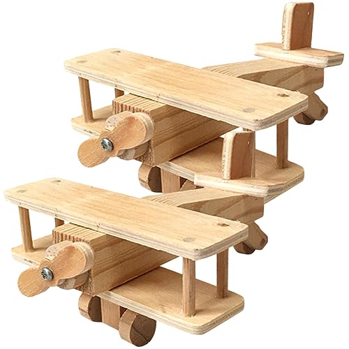 ibasenice Flugzeug-Puzzle-Spielzeug – 2-teiliges 3D-holzbaustein-Set – Lernspielzeug Für Jungen ibasenice Flugzeug-Puzzle-Spielzeug – 2-teiliges 3D-holzbaustein-Set – Lernspielzeug Für Jungen von ibasenice