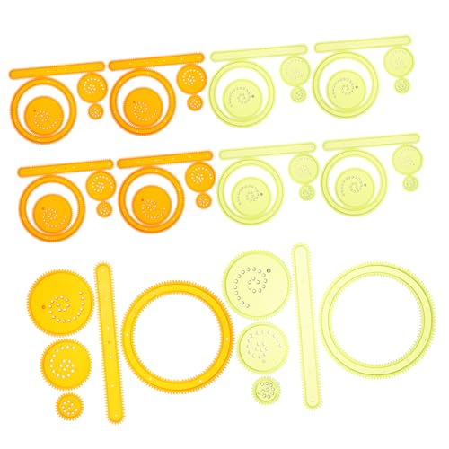ibasenice 2 Sätze DIY Zeichenwerkzeug Malpapier zerkratzen Kreise aus Papier DIY-Kind-Doodle-Zubehör zeichnen Schablonen Painting Set for Art Set for Malset Rubbelkarten pp ibasenice 2 Sätze DIY Zeichenwerkzeug Malpapier zerkratzen Kreise aus Papier DIY-Kind-Doodle-Zubehör zeichnen Schablonen Painting Set for Art Set for Malset Rubbelkarten pp von ibasenice