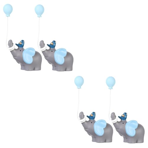 ibasenice 2 Sätze Elefantenpuppenverzierungen Mini Klein Figuren Kuchen Hochzeit Elefant Cupcake Topper Desktop-tierstatue Elefant-cupcake-topper Harz 2 Stücke * 2 ibasenice 2 Sätze Elefantenpuppenverzierungen Mini Klein Figuren Kuchen Hochzeit Elefant Cupcake Topper Desktop-tierstatue Elefant-cupcake-topper Harz 2 Stücke * 2 von ibasenice