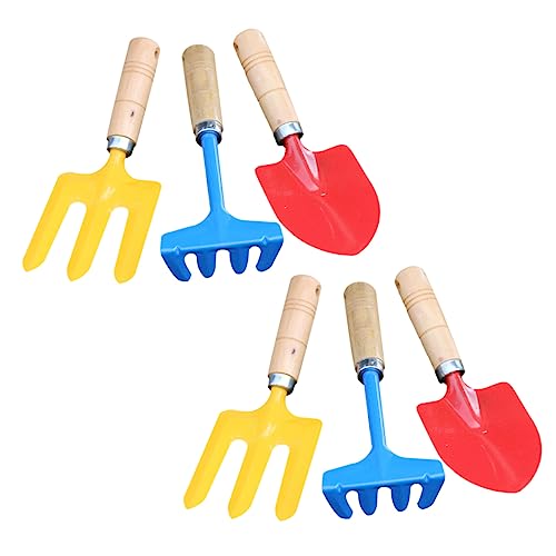 ibasenice 2 Sätze Gartenset für gartengeräte gartengeräte für gartenwerkzeug Set Gartenwerkzeug für im Freien Blumenschaufel Gartenspielset Holz ibasenice 2 Sätze Gartenset für gartengeräte gartengeräte für gartenwerkzeug Set Gartenwerkzeug für im Freien Blumenschaufel Gartenspielset Holz von ibasenice